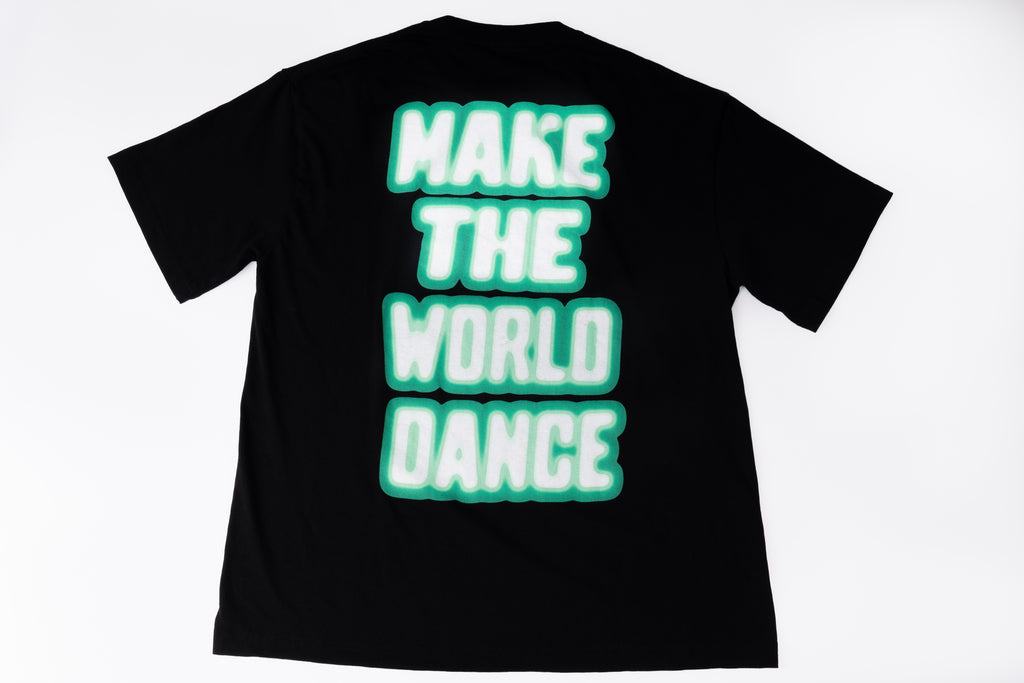Make The World Dance Oversized Tee